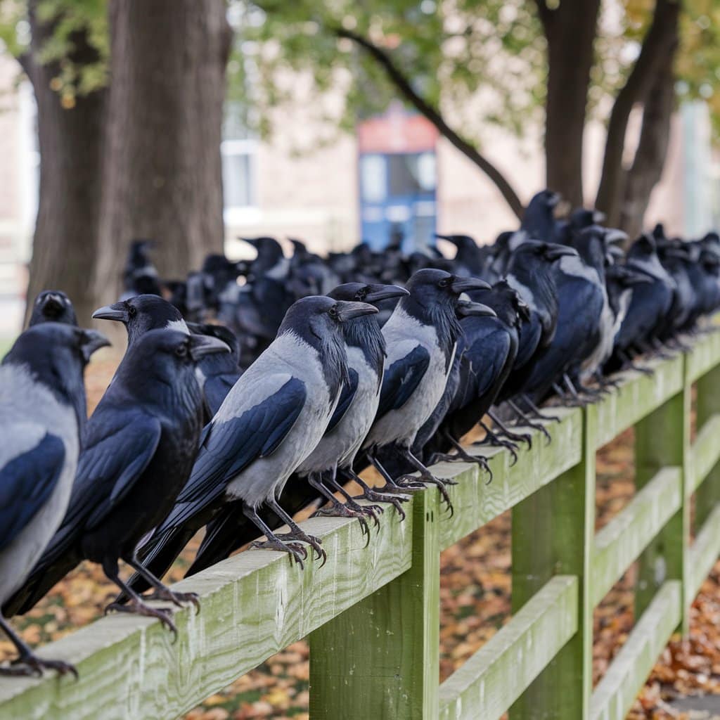 The Art of Mobbing: Crows' Strategic Warfare