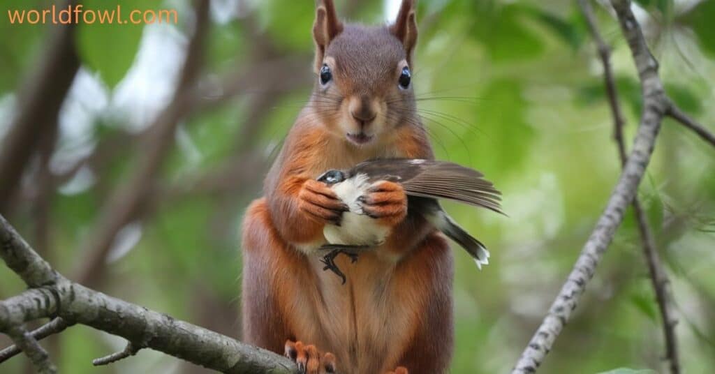 Do Squirrels Eat Birds? Revealing The Ugly Truth