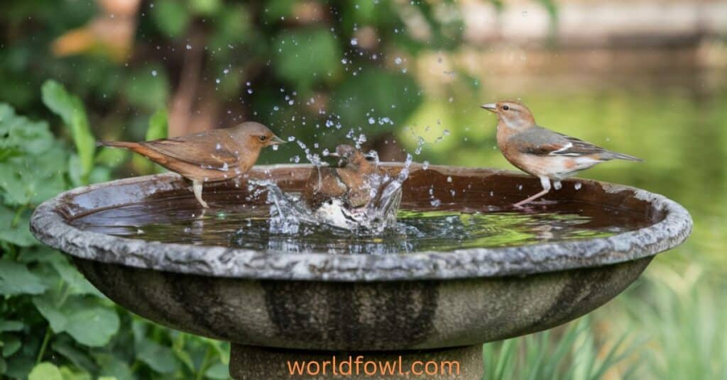 How To Clean A Bird Bath – Safe Bird Bath Cleaning Explained