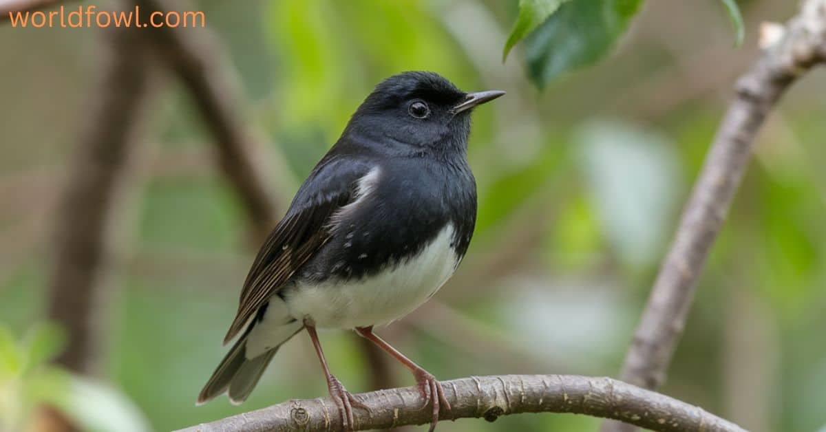 Small Black Bird With White Belly – 9 North American Birds