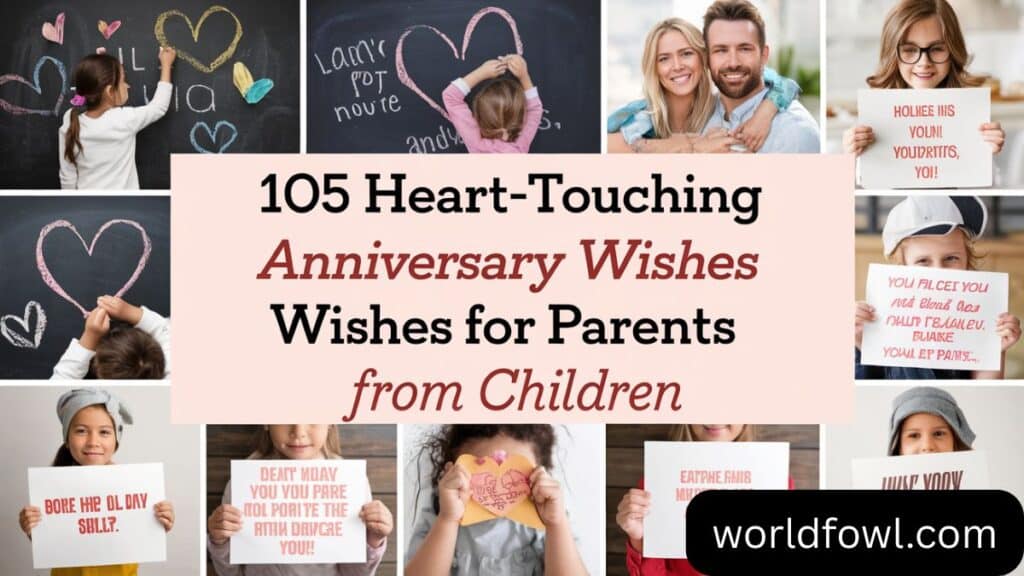 105 Heart-Touching Anniversary Wishes For Parents From Children