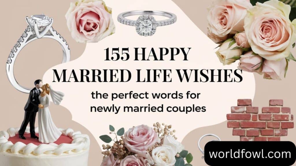 155 Happy Married Life Wishes: The Perfect Words for Newly Married Couples