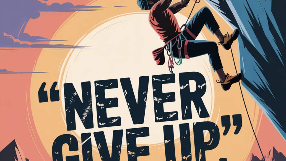 15 Good Synonyms For “Never Give Up”