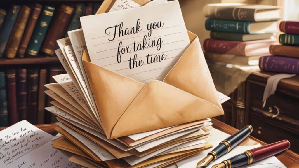 16 Other Ways to Say “Thank You for Taking the Time”