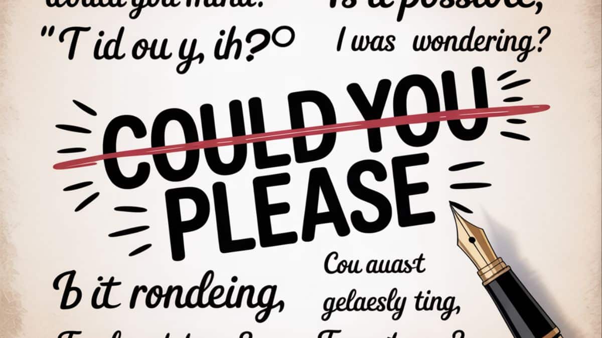 18 Other Ways to Say “Could You Please”