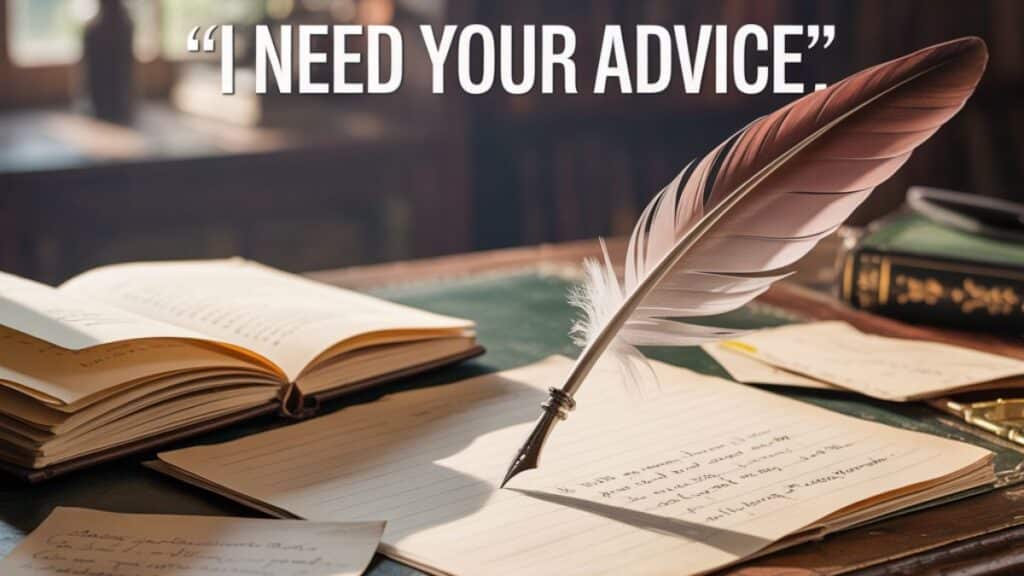 18 Other Ways to Say “I Need Your Advice”