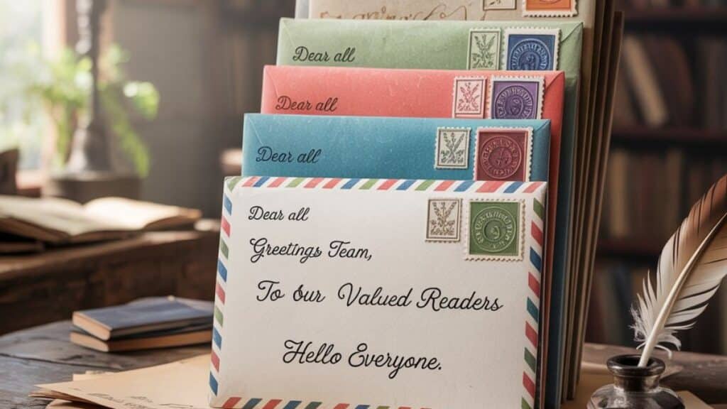 30 Other Ways to Say “Dear All”