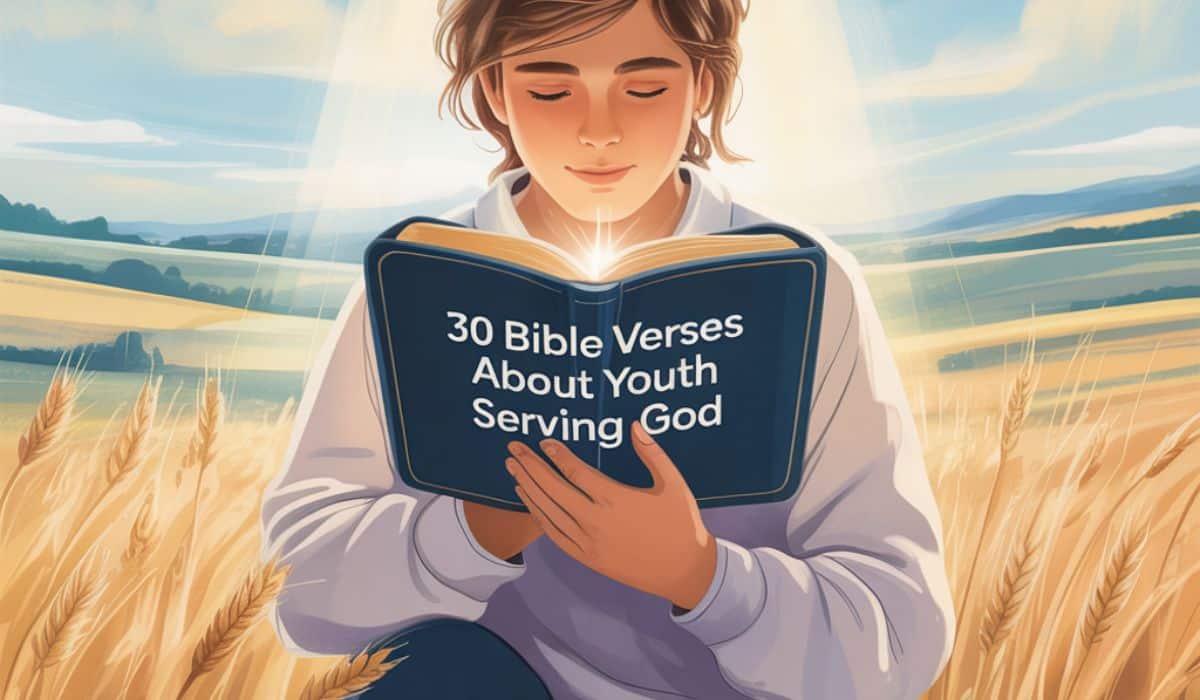 30 Bible Verses About Youth Serving God
