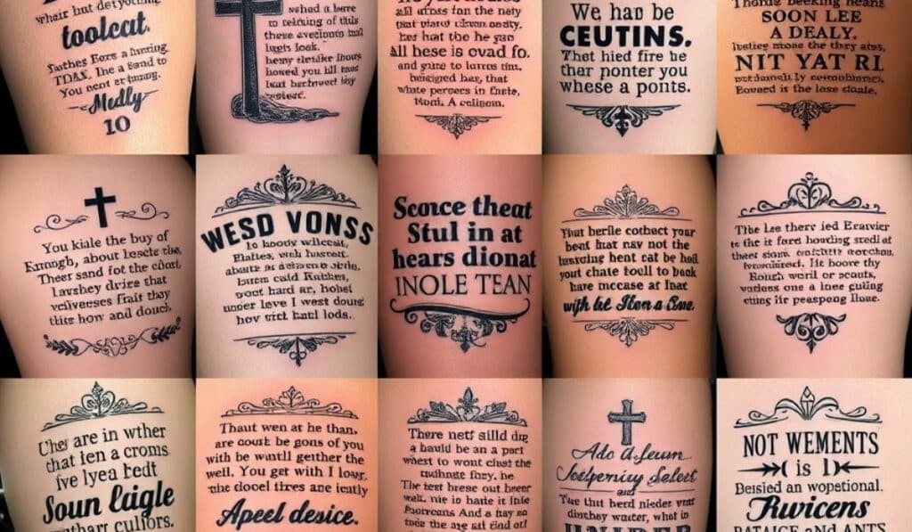 70 Amazing Bible Verse Tattoos for Men