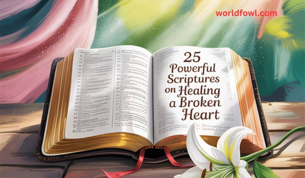 25 Powerful Scriptures on Healing a Broken Heart