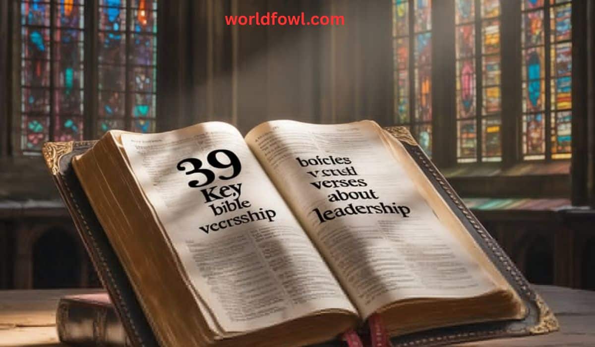 39 Key Bible Verses About Leadership