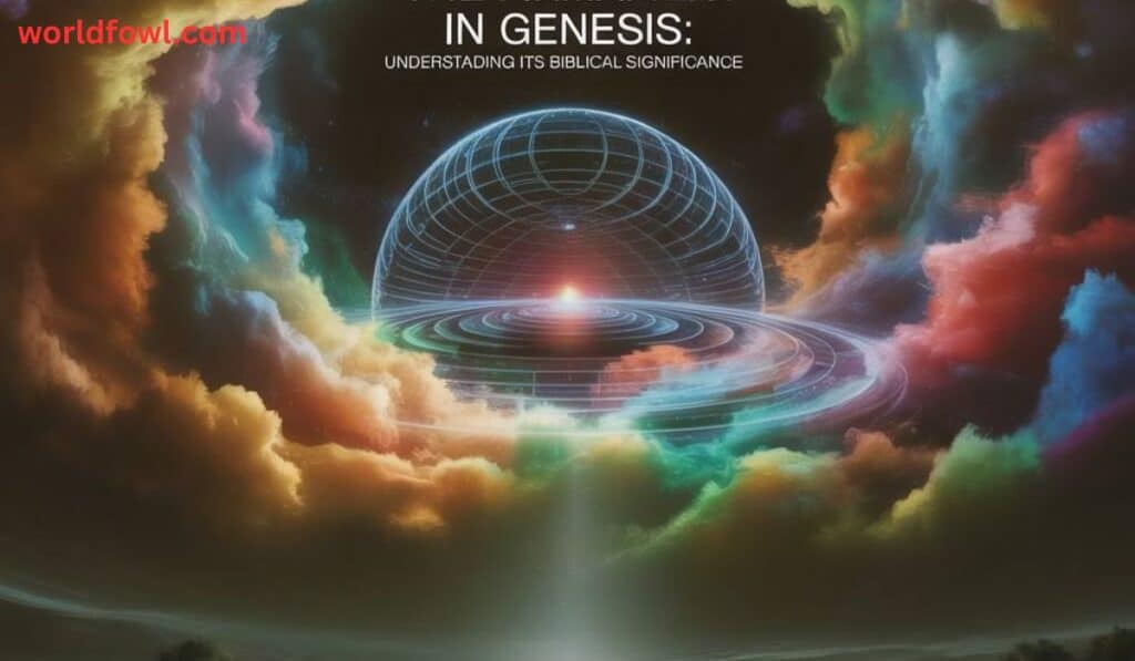 The Firmament in Genesis Understanding Its Biblical Significance