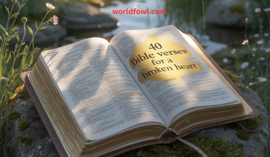 40 Bible Verses for a Broken Heart