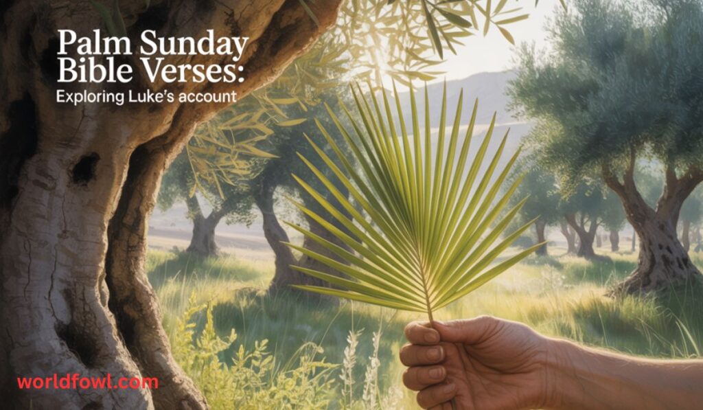 Palm Sunday Bible Verses Exploring Luke’s Account