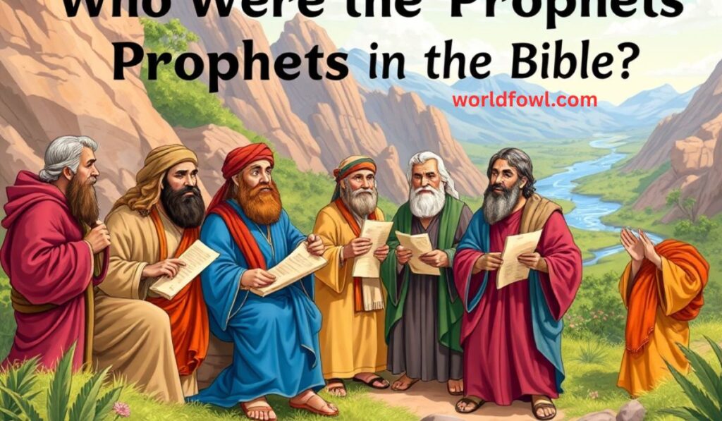 List of All Prophet Names in the Bible and Their Role