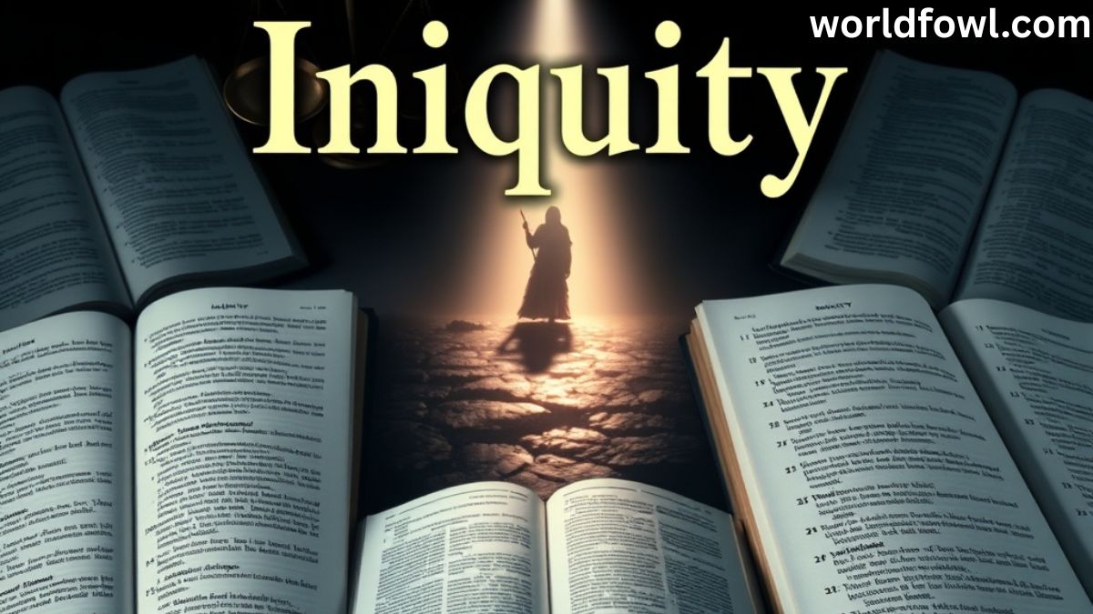 Iniquity in the Bible: What It Means and Why It Matters