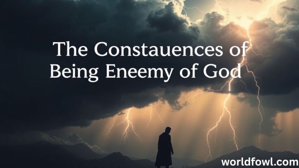 Enmity with God: What It Means and How to Overcome It