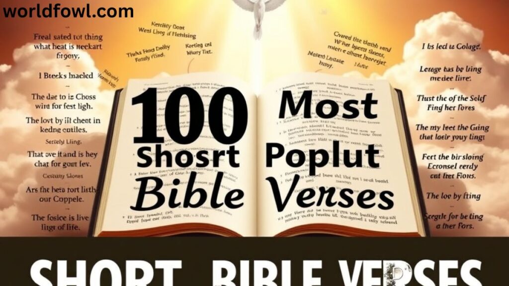100 Most Popular Short Bible Verses