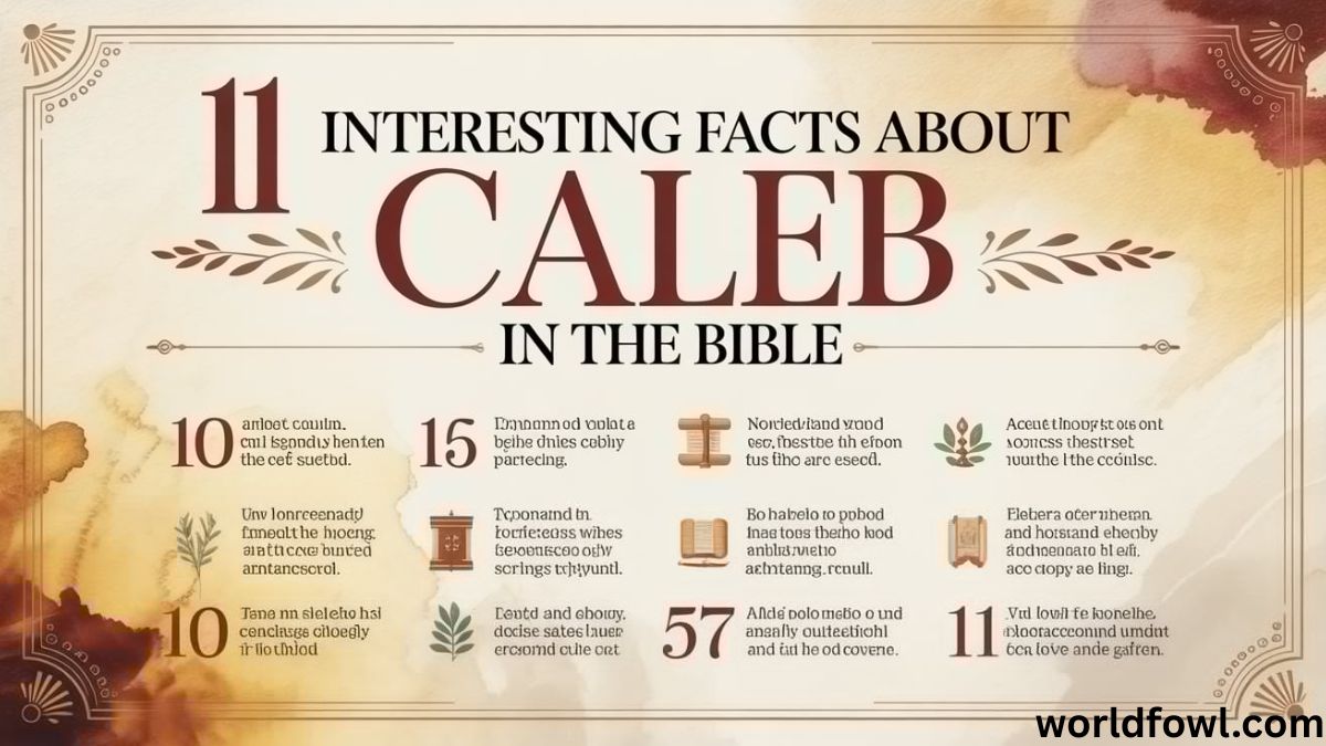 11 Interesting Facts About Caleb in the Bible