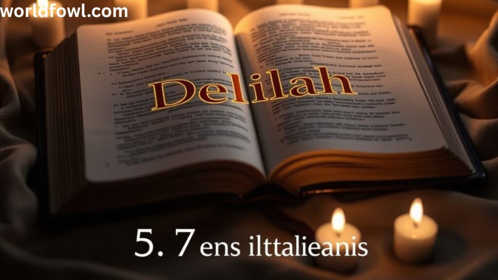 15 Interesting Facts About Delilah from the Bible