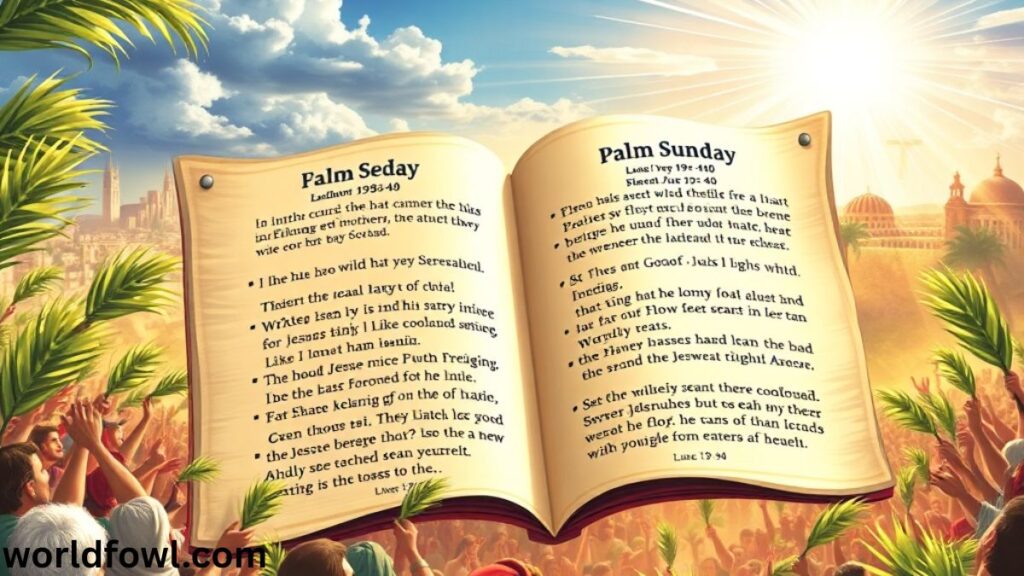 Palm Sunday Bible Verses: Exploring Luke's Account