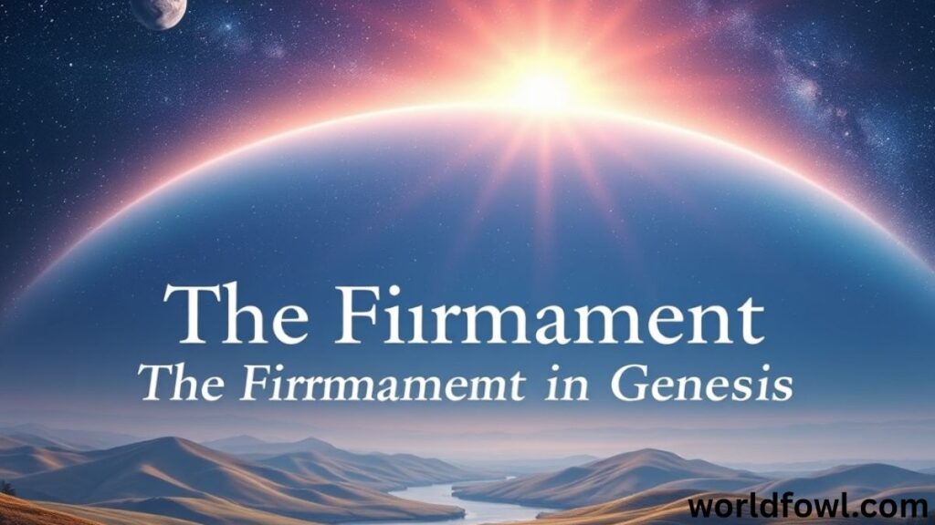 The Firmament in Genesis: Understanding Its Biblical Significance
