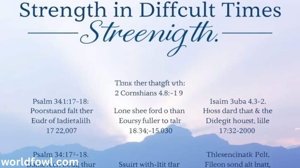 31 Short Bible Verses About Strength
