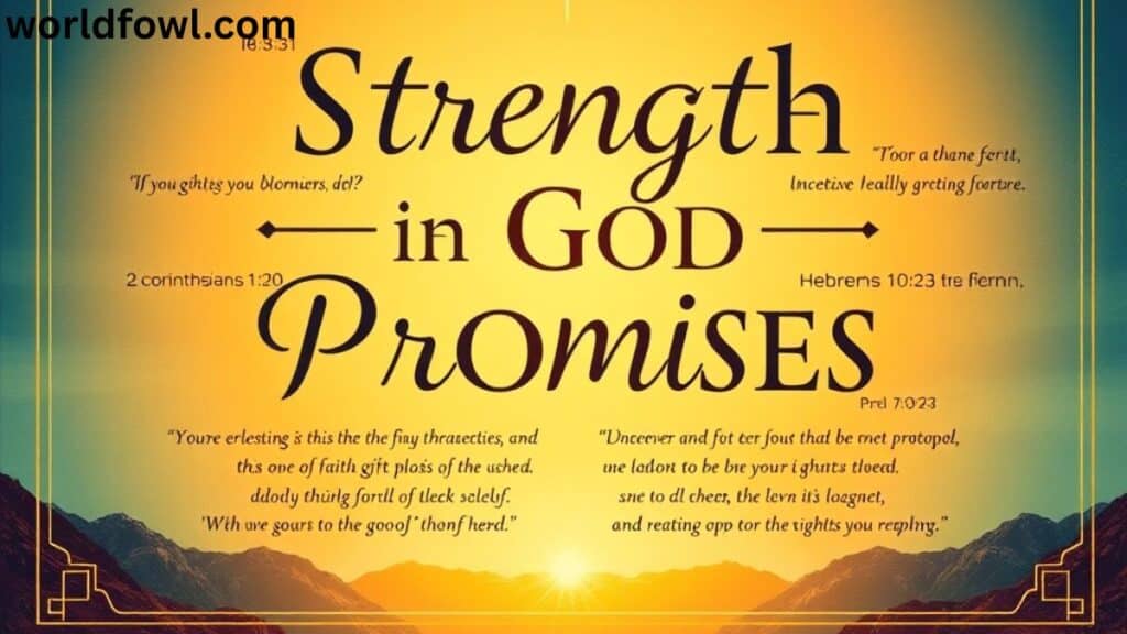 31 Short Bible Verses About Strength