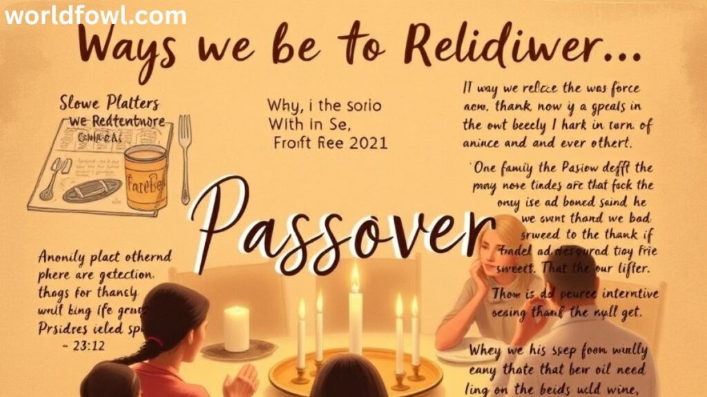 Passover Scripture: Key Bible Verses and Meaning