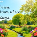 Bible Verses About Blooming Where You Are Planted