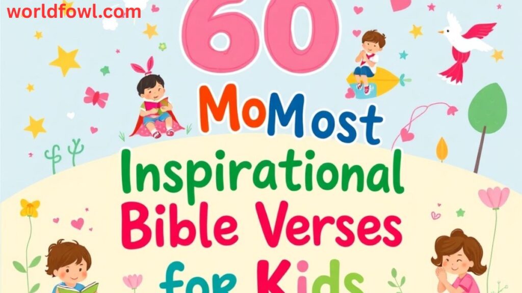 60 Most Inspirational Bible Verses for Kids
