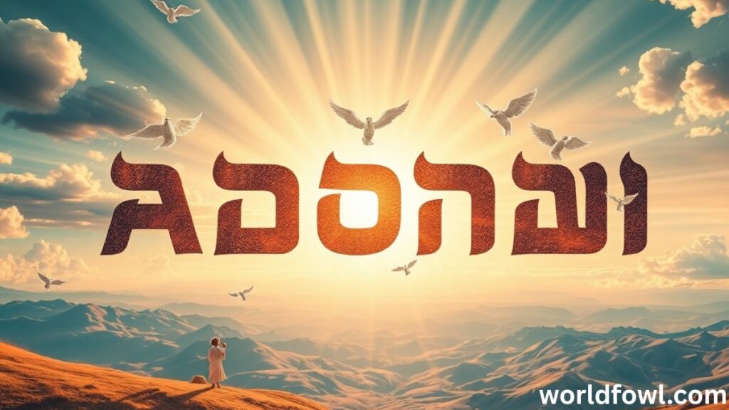 Adonai: Understanding One of God’s Names