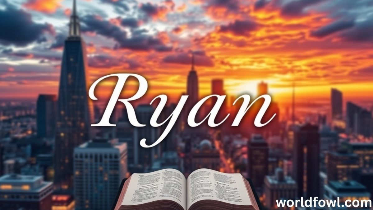Ryan Name Meaning in Bible: Biblical Significance Explained