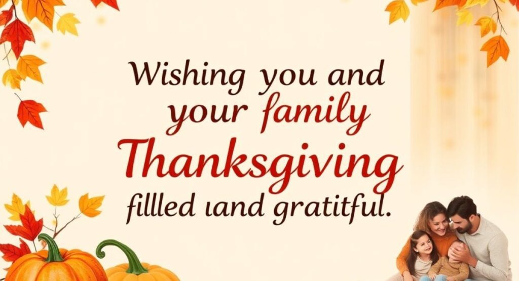 200+ Happy Thanksgiving Blessings Images for Family and Friends