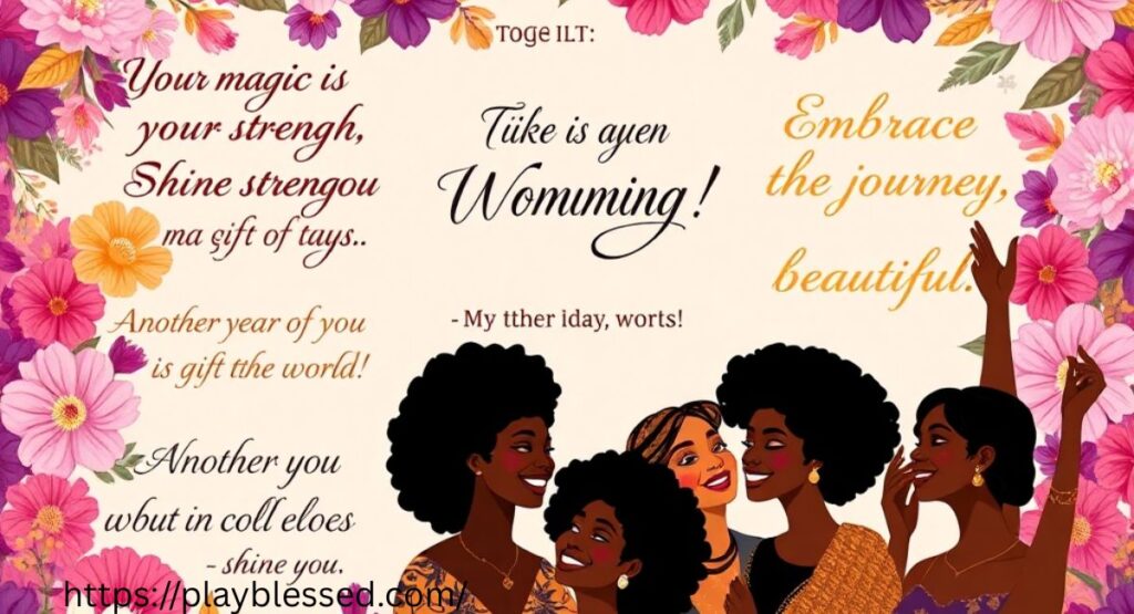 312+ Classy Happy Birthday African American Woman Blessings