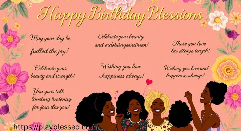 312+ Classy Happy Birthday African American Woman Blessings