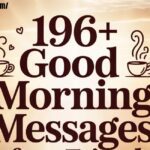 196+ Good Morning Messages for a Friend
