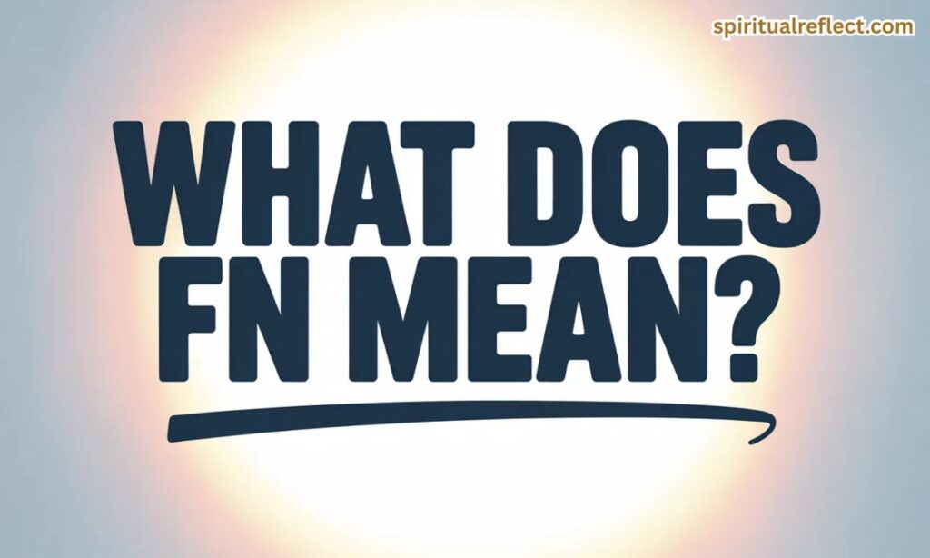 What Does FN Mean?