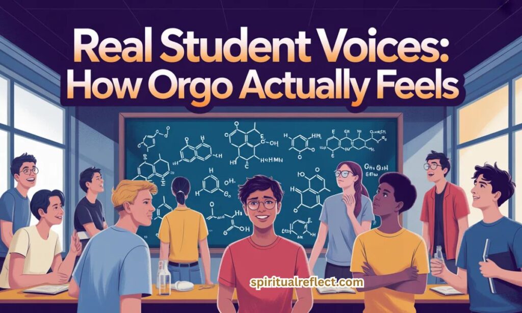 Real Student Voices: How Orgo Actually Feels
