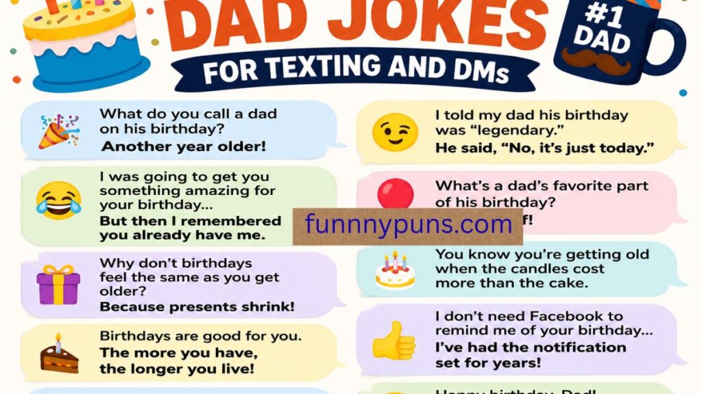 Birthday Dad Jokes for Special Occasions