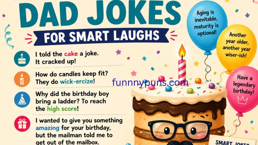 Witty Birthday Dad Jokes for Smart Laughs