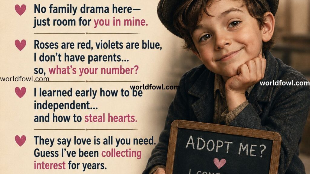 Orphan Jokes for Dating Apps